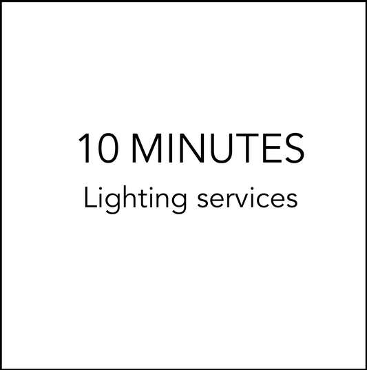 10 Minutes of Lighting Design Services