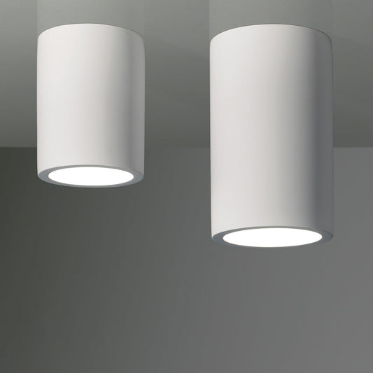 Osca 140 Ceiling, Round, Plaster, GU10, IP20