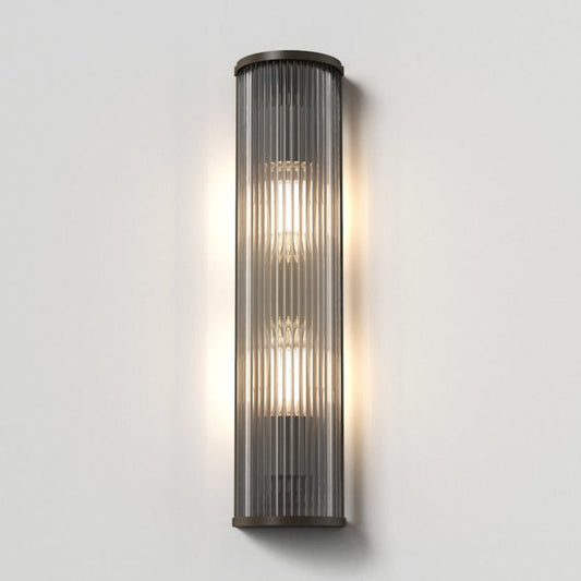 Avignon Wall Light, Round, Bronze, E27, IP20