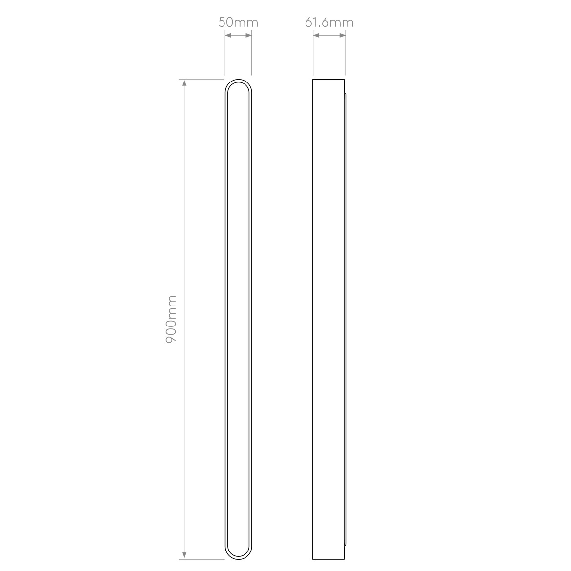 Atticus Wall Light, LED, Phase Dim, IP44