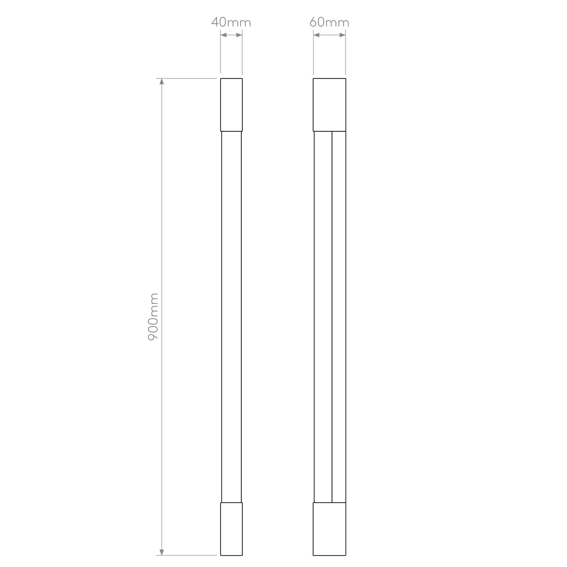 Palermo Wall Light, LED, On/Off, IP44