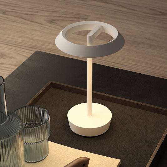 Halo Table Lamp, White, LED, Wireless, Touch Step Dim, IP20