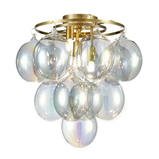 Bubbles Pendant, Iridescent Glass, G9, IP20
