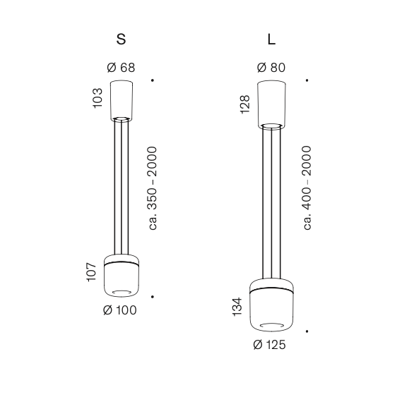 Cavity Pendant, White, LED, Triac Dim, IP40