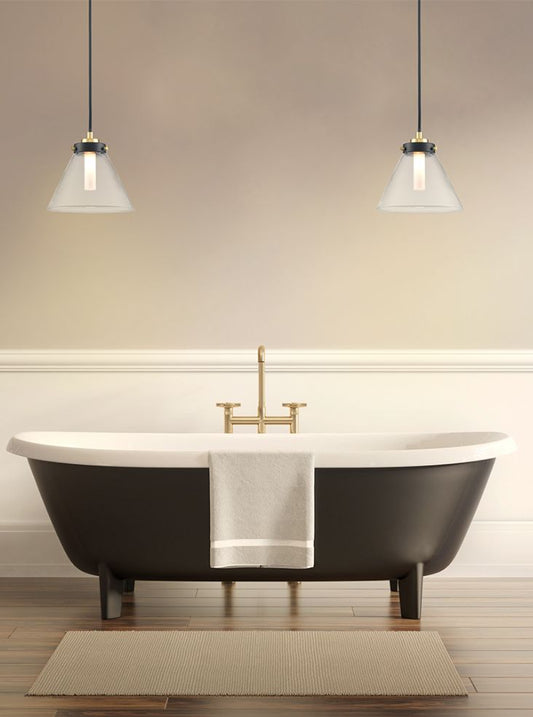 Conica Pendant, Brass, G9, IP44