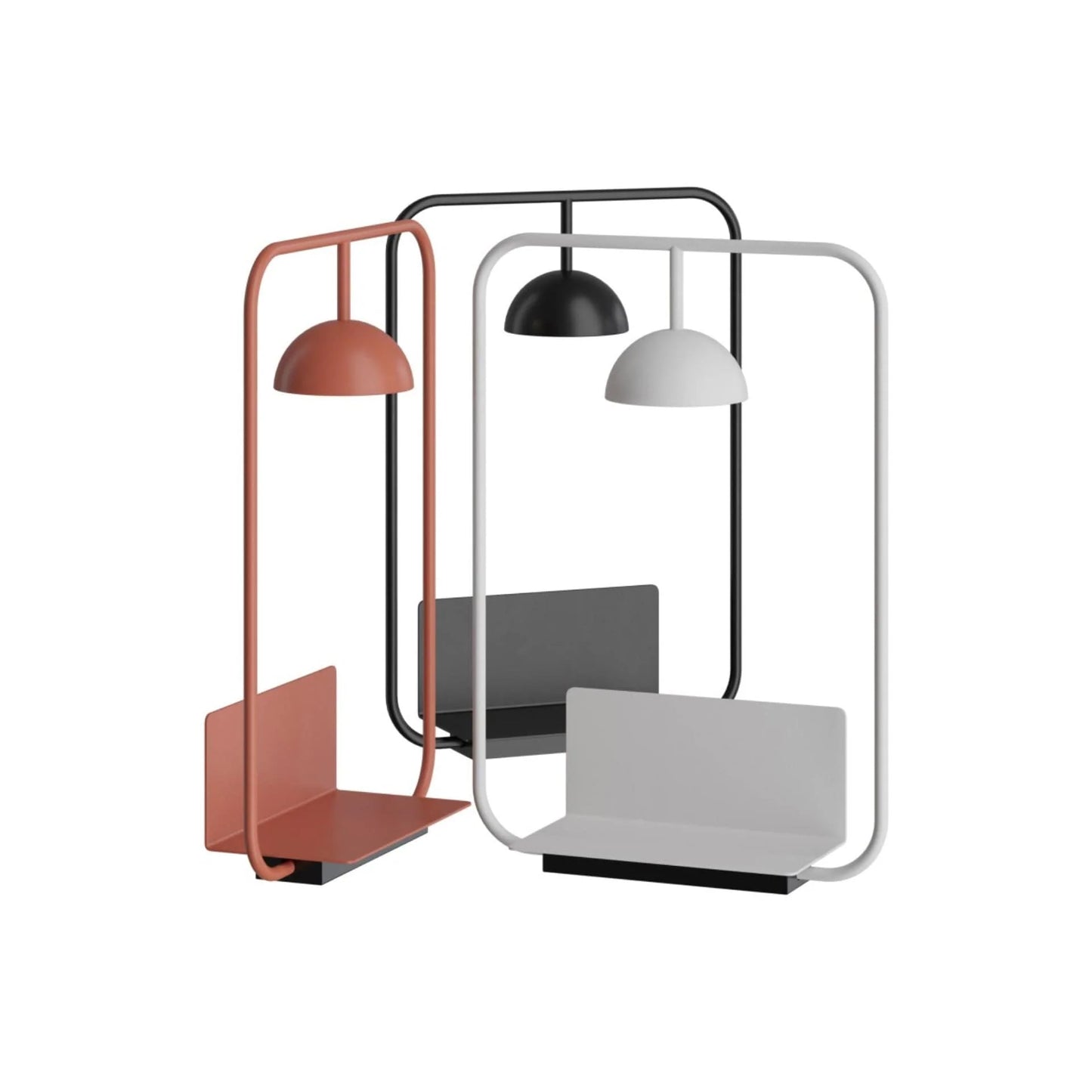 Cupolina Wall Light, White, LED, On/Off, IP20