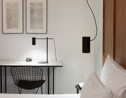 Cyls Pendant, Black, E27, IP20