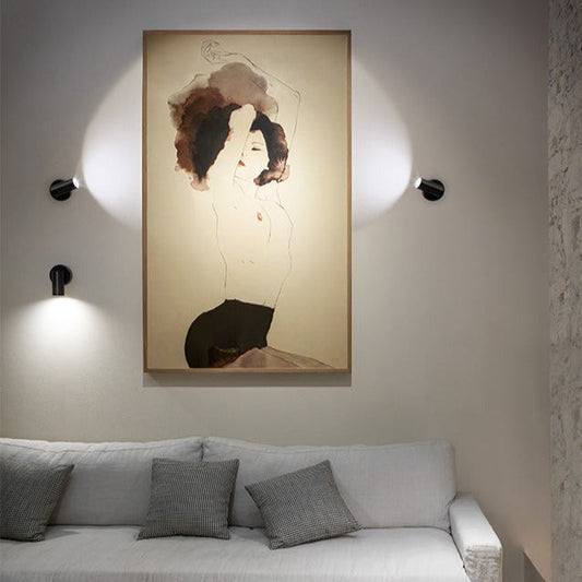 Cyls Wall Light, Beige, E14, IP20