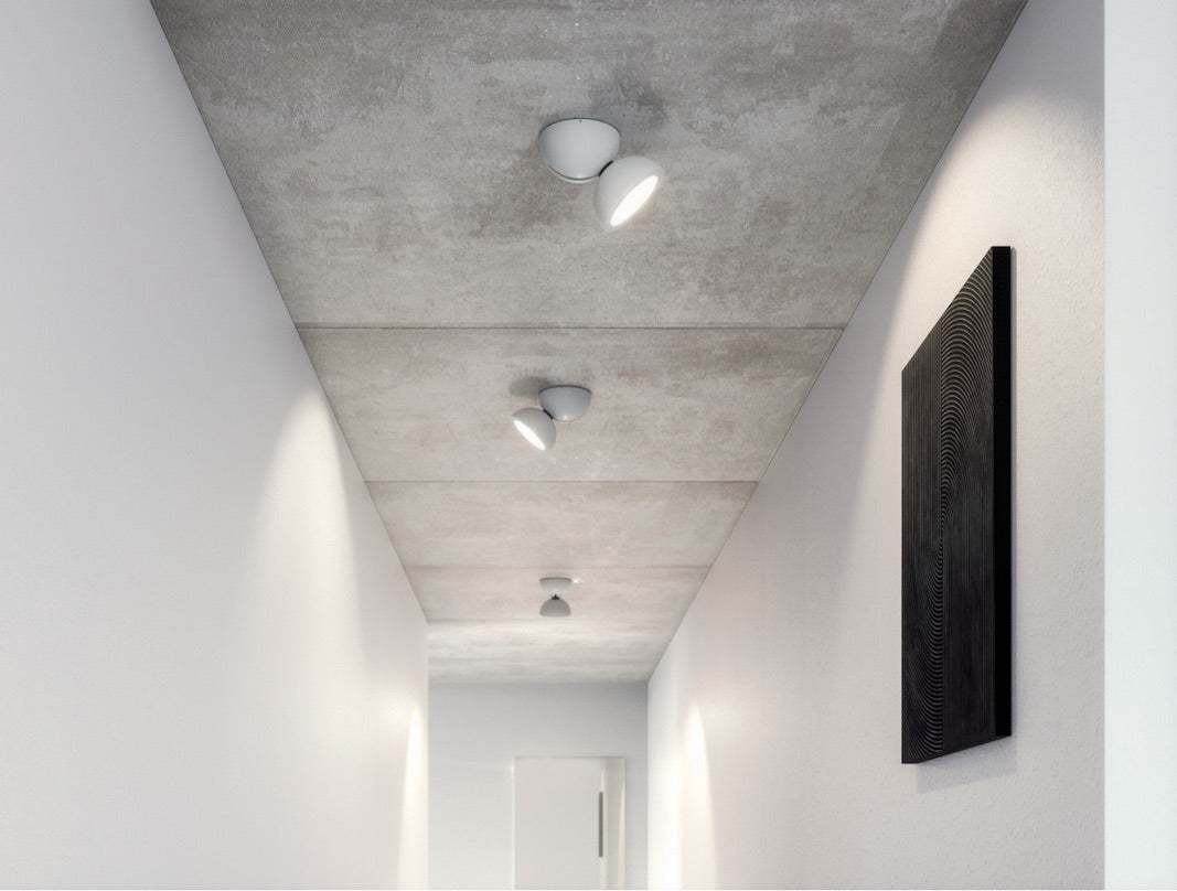 Dodot Adjustable Ceiling or Wall Spot Light, Black, LED, Phase Dim, IP20
