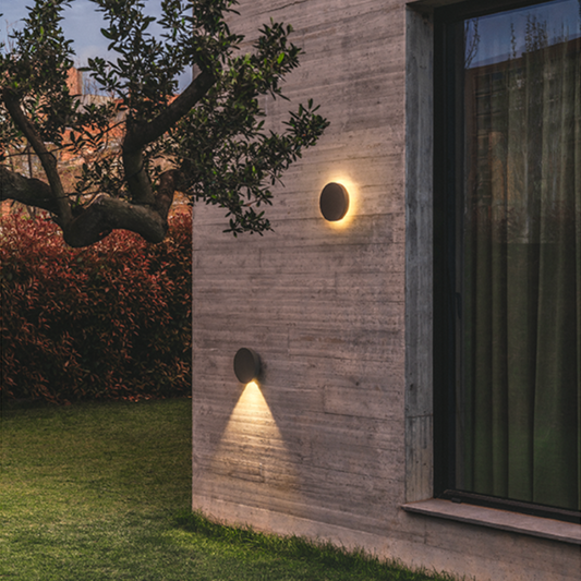 Dots Wall, 1 Beam, Graphite Black, LED, 5W, IP65