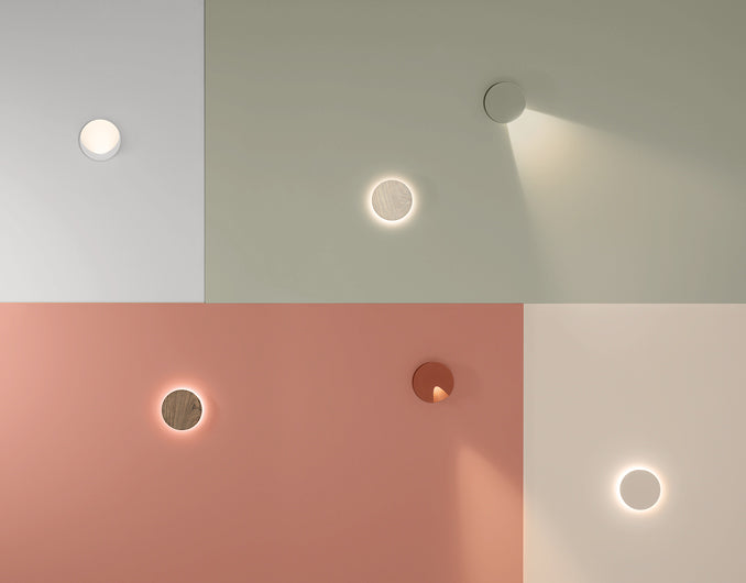 Dots Wall, Scoop, Off-White, 5.75W, LED, On/Off