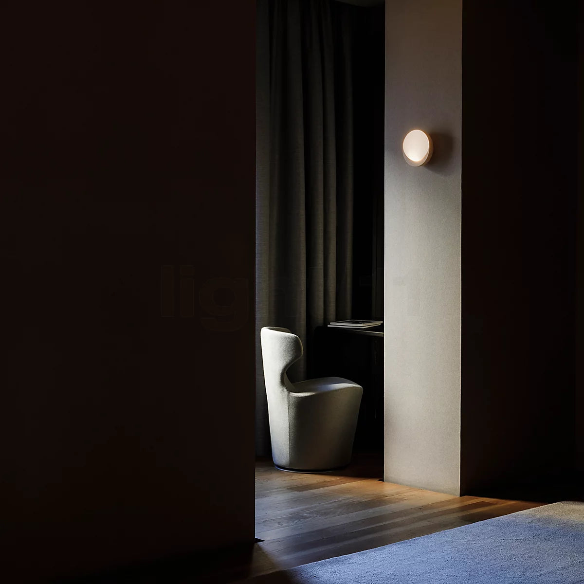 Dots Wall, Scoop, Off-White, 5.75W, LED, On/Off