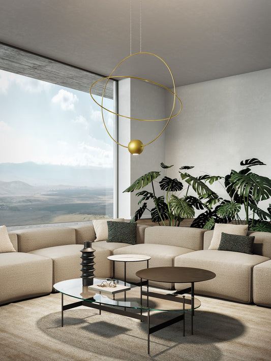 Elara Pendant, Gold, LED, Triac Dim, IP20