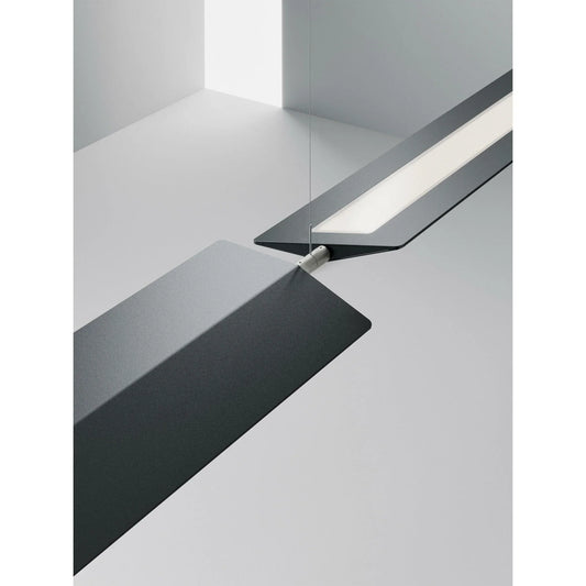 Fienile Linear Pendant, Dark Grey, LED, 52W, Dali or Push Dim or On/Off, IP20