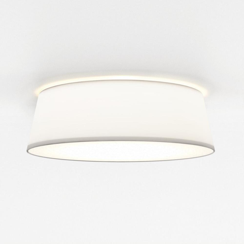 Fife Ceiling, White Fabric, E27, IP20