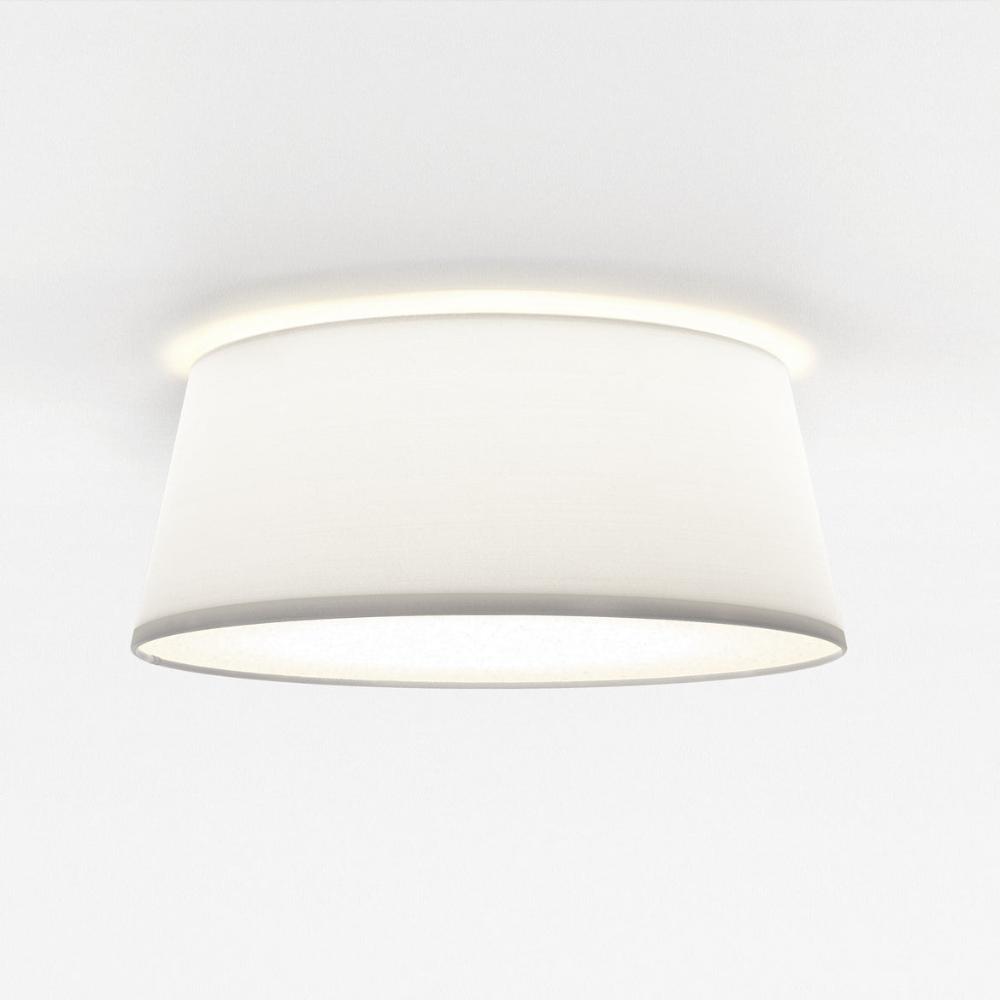 Fife Ceiling, White Fabric, E27, IP20