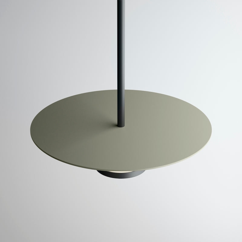 Flat Pendant with Ceiling Light, Dimmable, IP20
