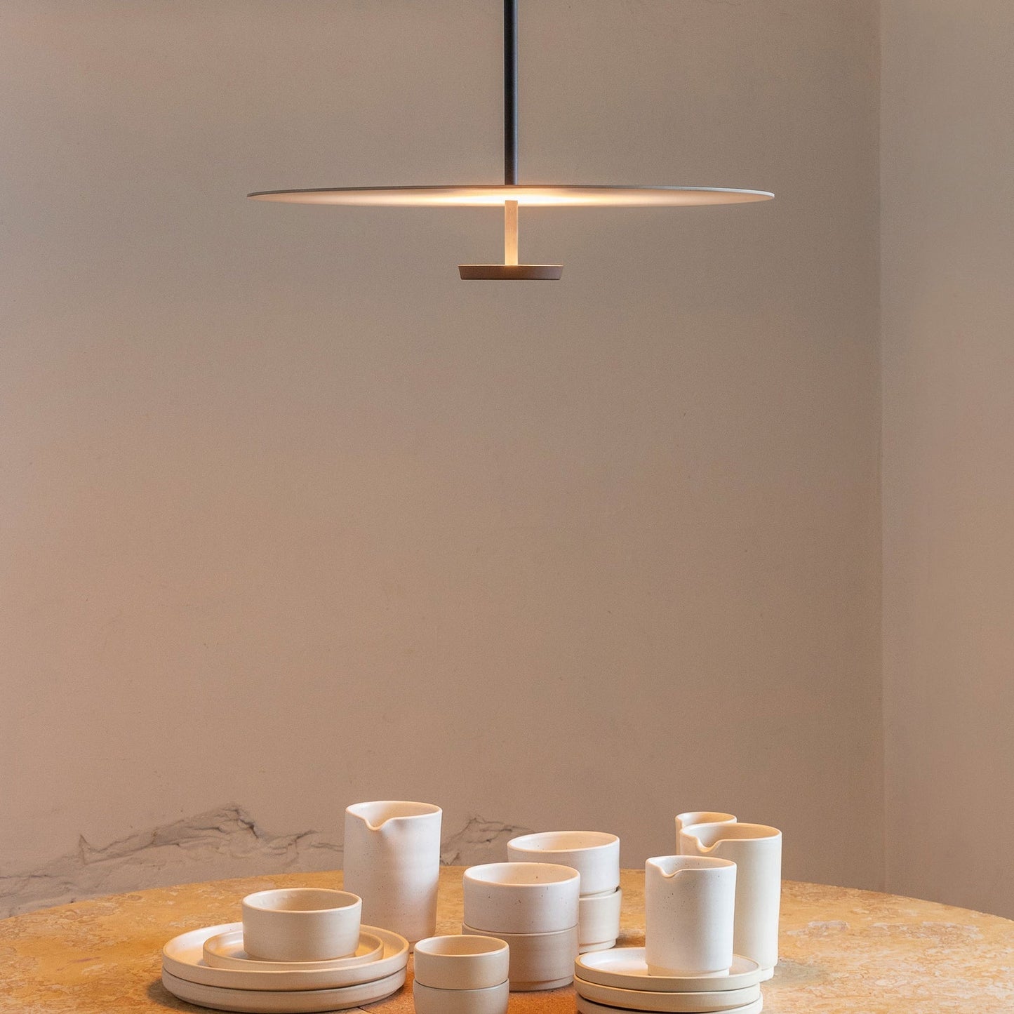 Flat Pendant, Large, Dimmable, IP20