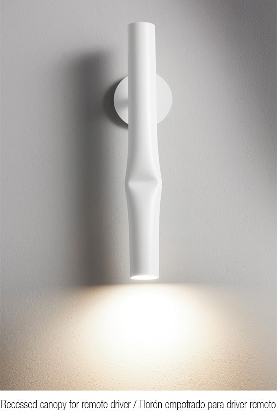 Flow Wall Light, Black, LED, On/Off