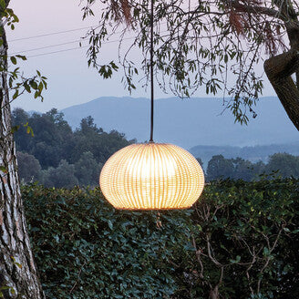 Garota Pendant, Small, Ivory White, LED, 8.4W, Triac Dim, IP66