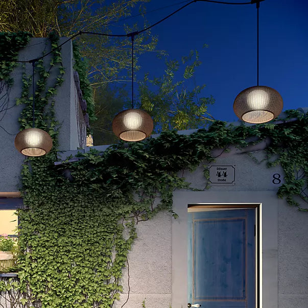 Garota Pendant, Small, Ivory White, LED, 8.4W, Triac Dim, IP66