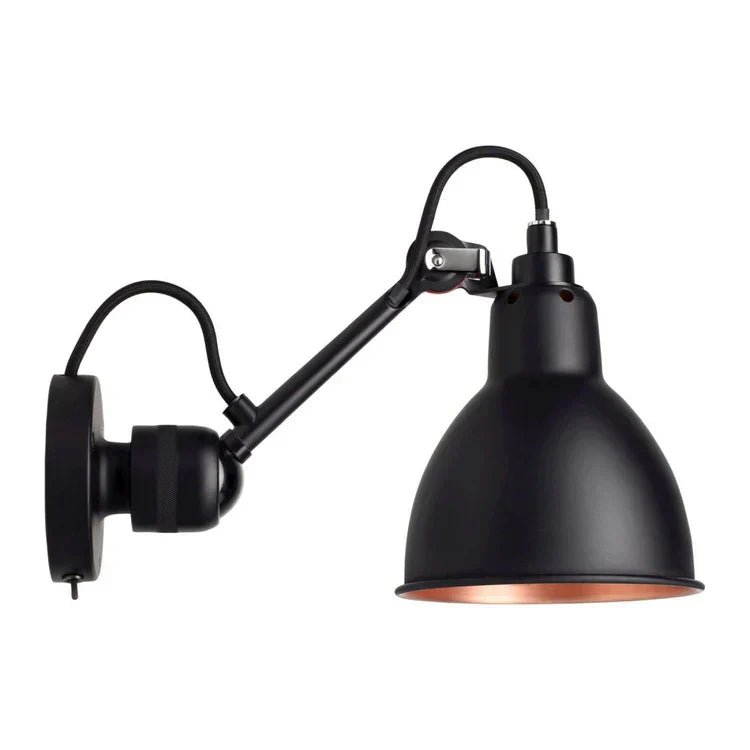 Gras-N304-Wall-Switch-Black-with-Copper