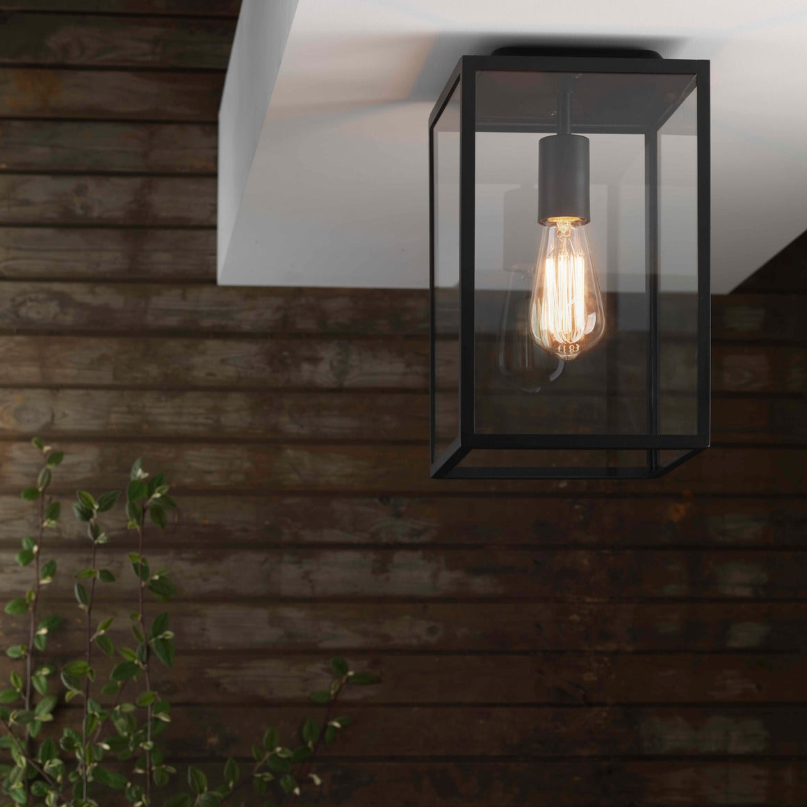 Homefield, Ceiling, Black, E27, IP23