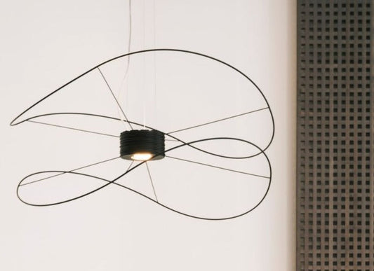 Hoops Pendant 2, Black, LED, Phase Dim, IP20