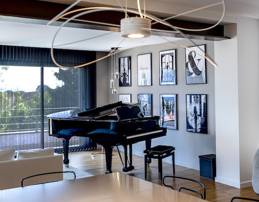 Hoops Pendant 2, Black, LED, Phase Dim, IP20