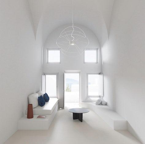 Hoops Pendant 6, White, LED, Phase Dim, IP20