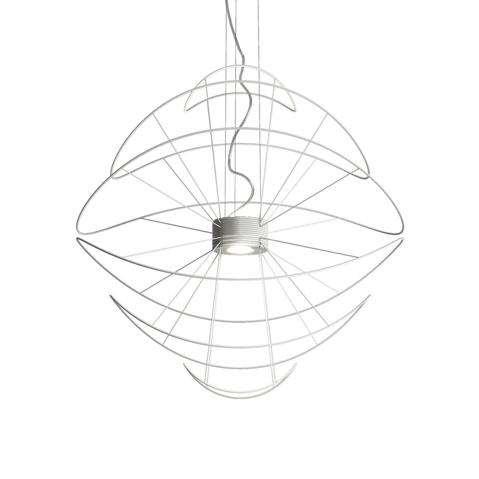 Hoops Pendant 6, Black, LED, Phase Dim, IP20