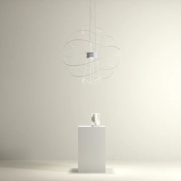 Hoops Pendant 6, White, LED, Phase Dim, IP20