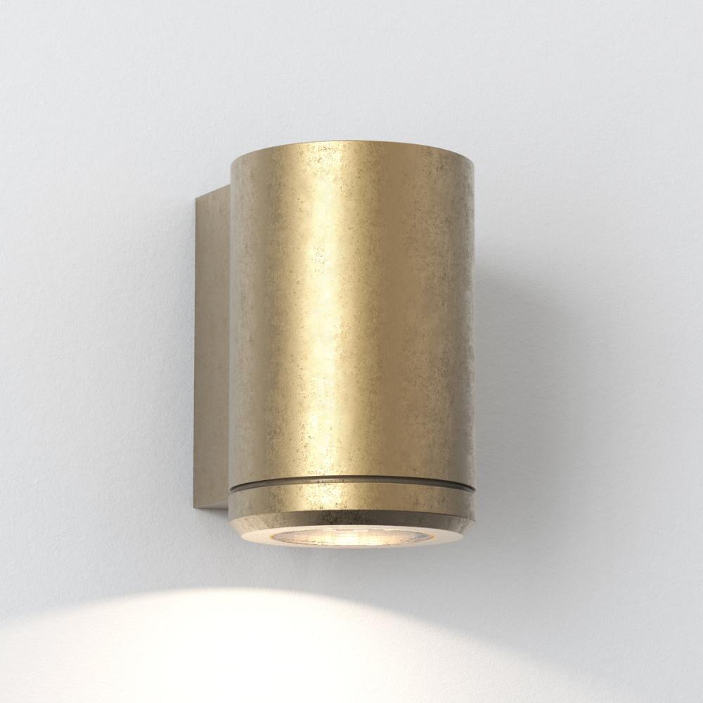 Jura, Wall 1 Beam, Solid Brass, GU10, IP44