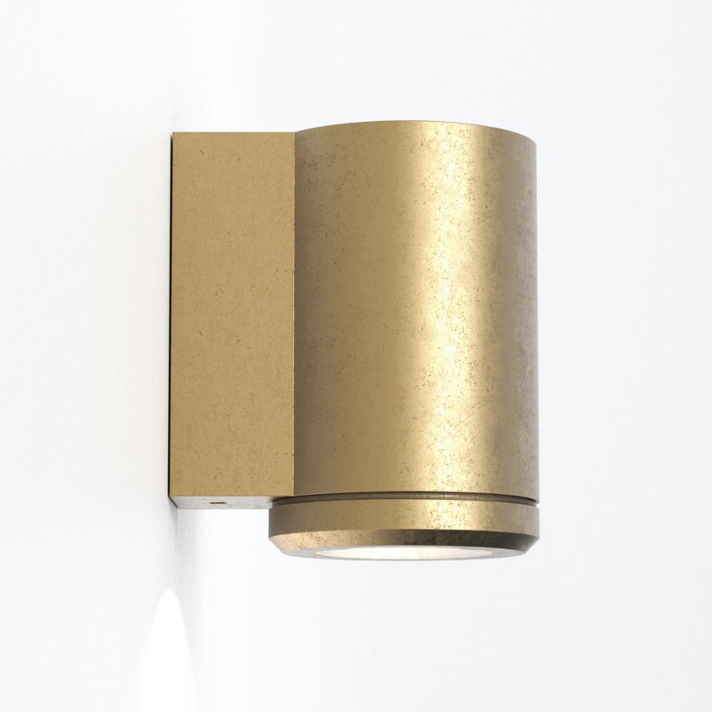 Jura, Wall 1 Beam, Solid Brass, GU10, IP44
