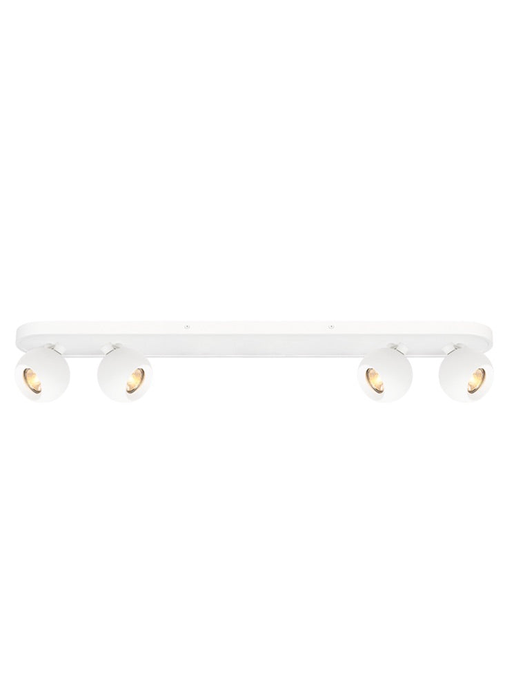 Lens Reading Wall Light, Adjustable, Double, White, GU10, IP20