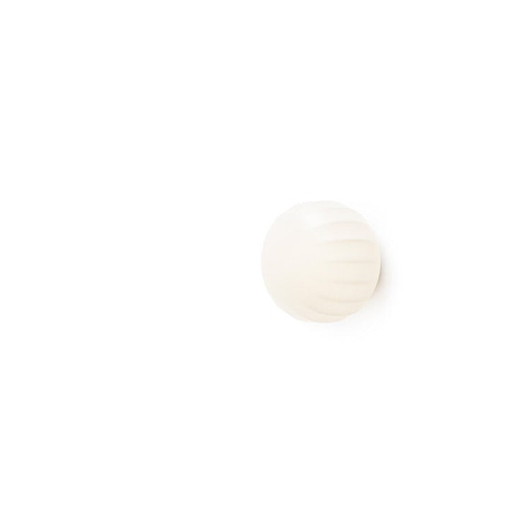 Lita Wall, 14 cm, White Glass with White Base, G9, IP20