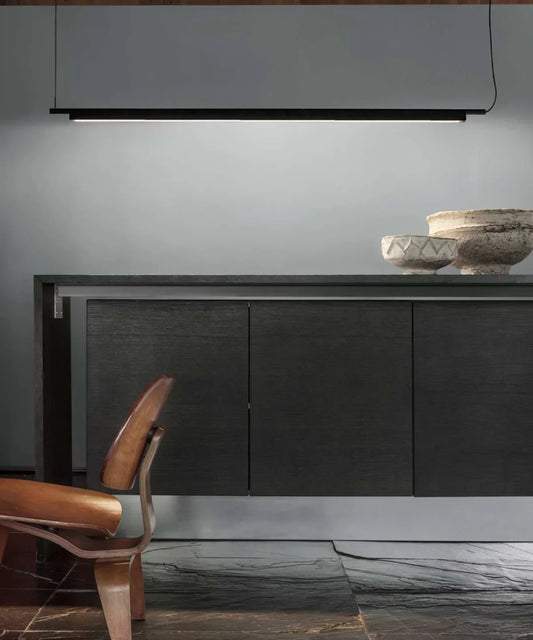 Compendium Linear Pendant, Black, LED, 33W, Phase Dim, IP20