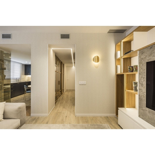 Lune Wall Light, White, LED, Triac Dim, IP65 Indoor