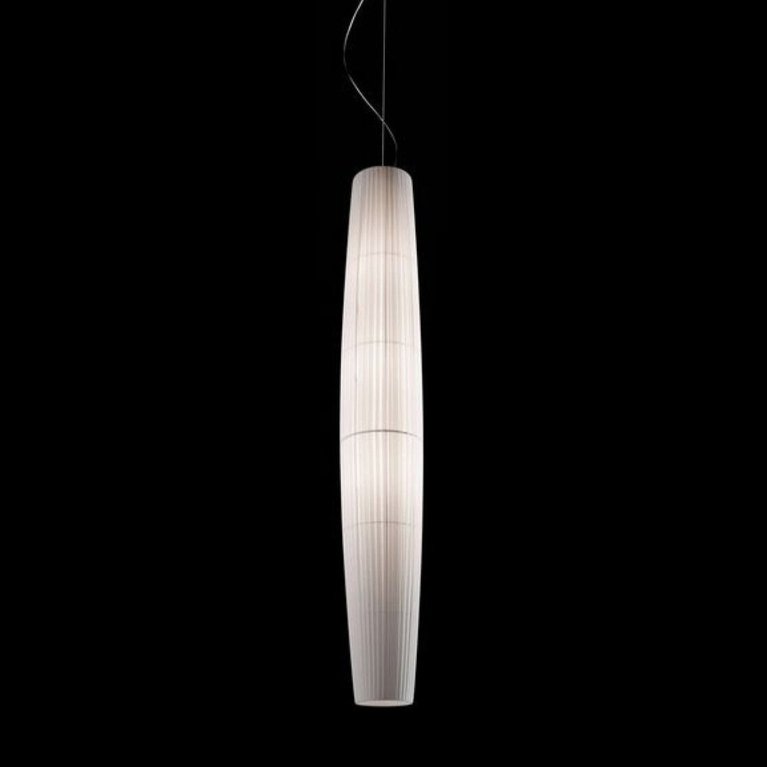 Maxi Pendant, 158 cm, Cream Ribbons, E27, IP20