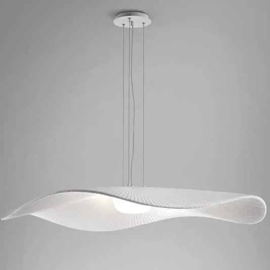 Mediterrania Pendant, 105 cm, White Ribbons, LED, 17.1W, Triac Dim, IP20
