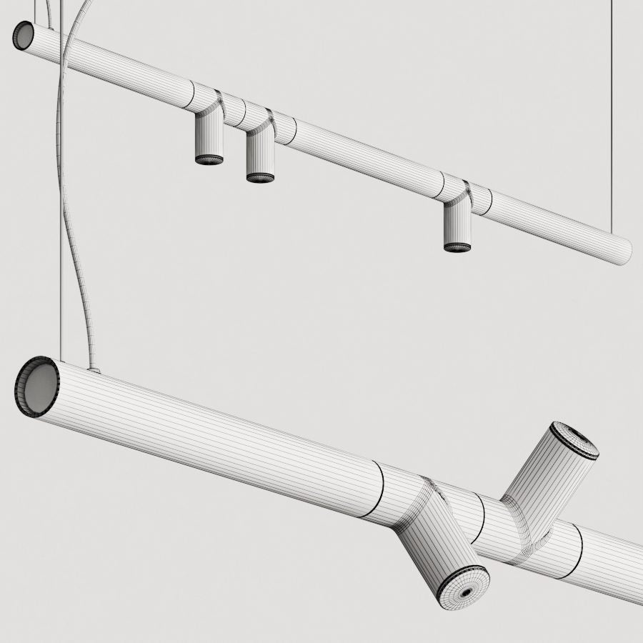 Morse Linear Pendant, Adjustable, LED, Triac Dim, IP20