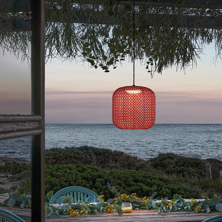 Nans Pendant, Triple Cluster, Beige, LED, 28.5W, Triac Dim, IP54