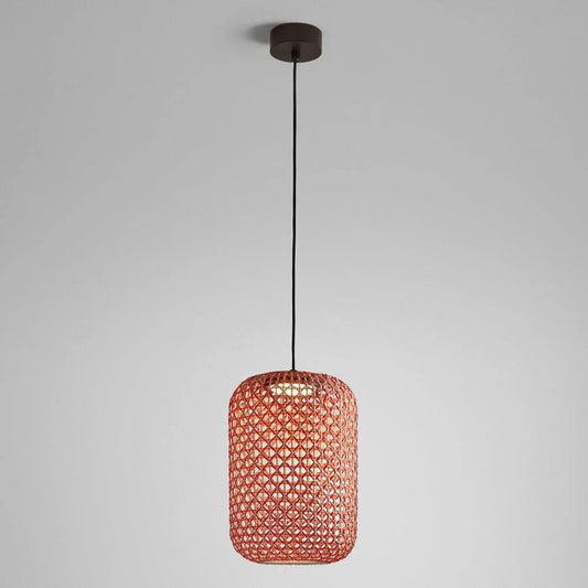 Nans Pendant, 46, Red, LED, 9.5W, Triac Dim, IP54