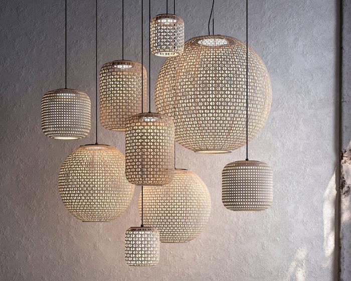 Nans Ceiling, Sphere, 60 cm, Beige, LED, 14W, Triac Dim, IP54