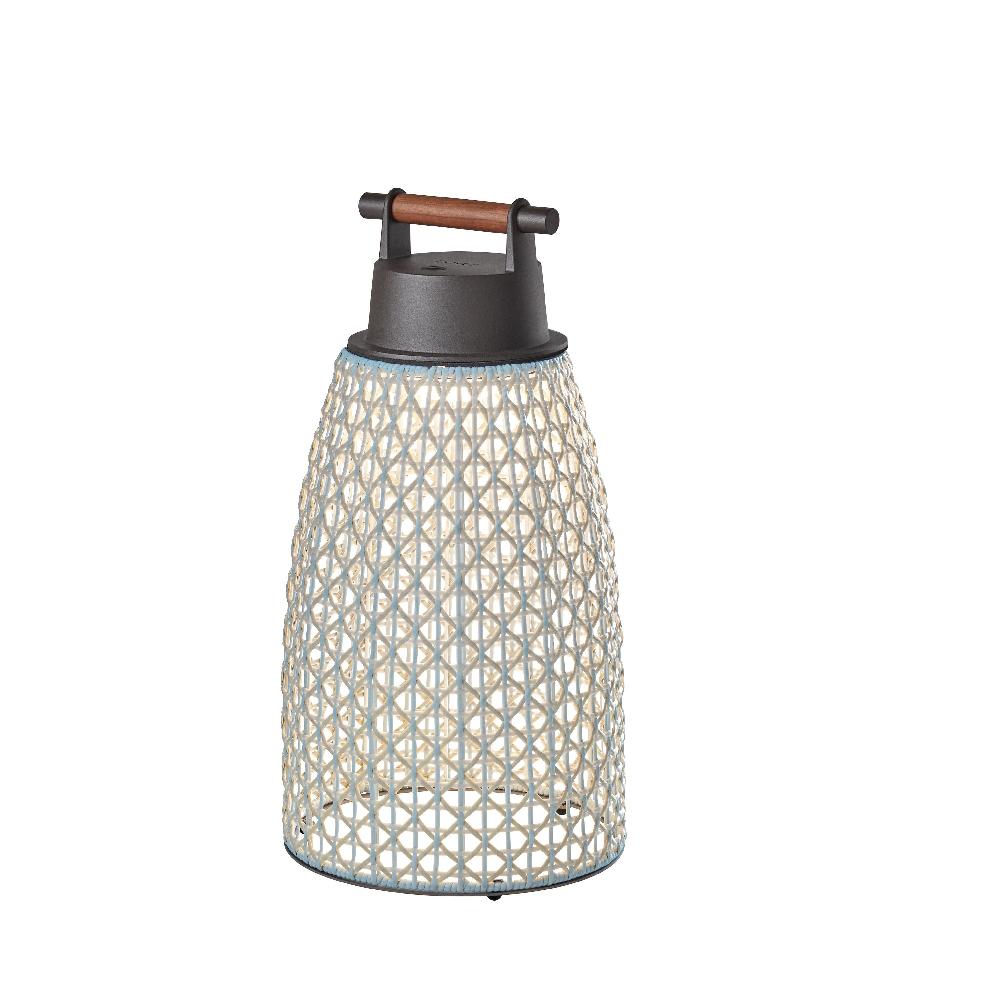 Nans Table Wireless, Cone, 49 cm, Beige, LED, 3W, Touch Dim, IP54