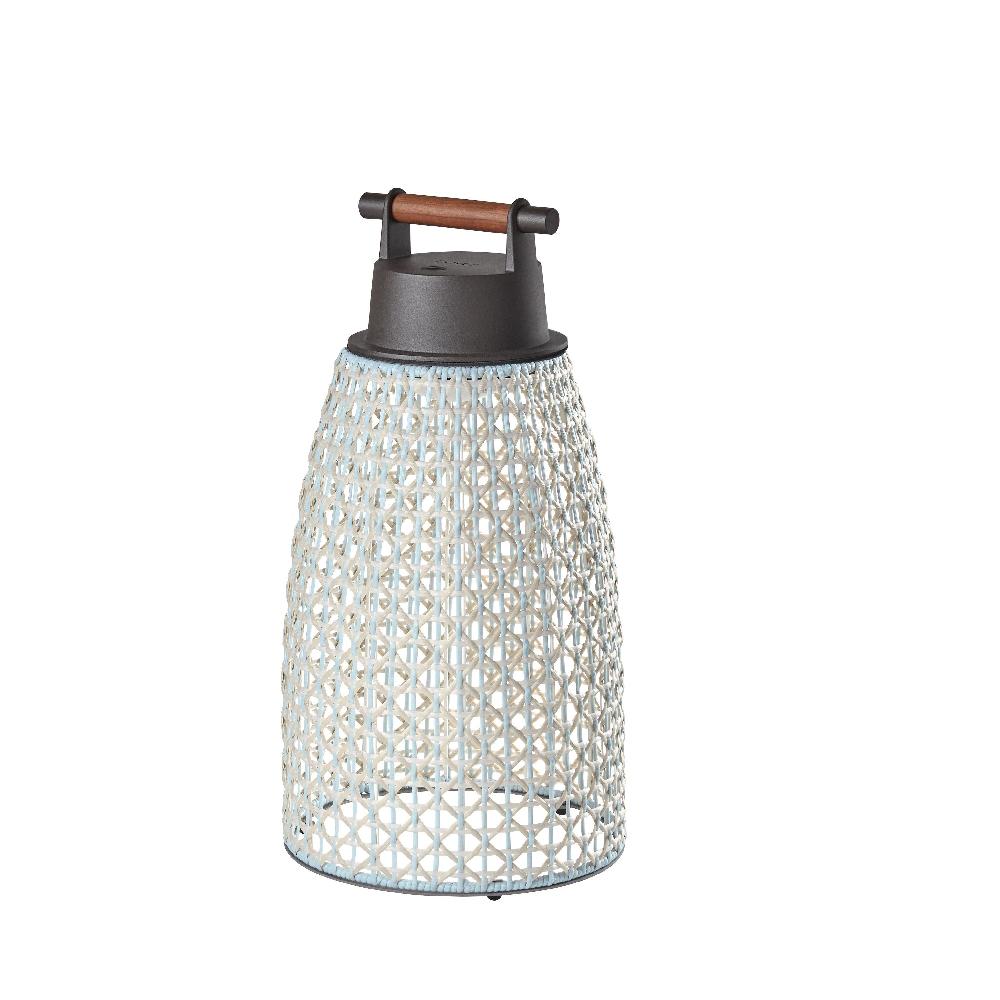 Nans Table Wireless, Cone, 49 cm, Beige, LED, 3W, Touch Dim, IP54