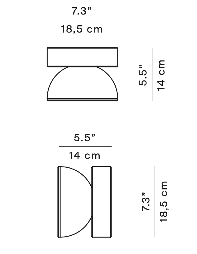Nui Bollard, Concrete, LED, 14W, DALI Dim or On/Off, IP65