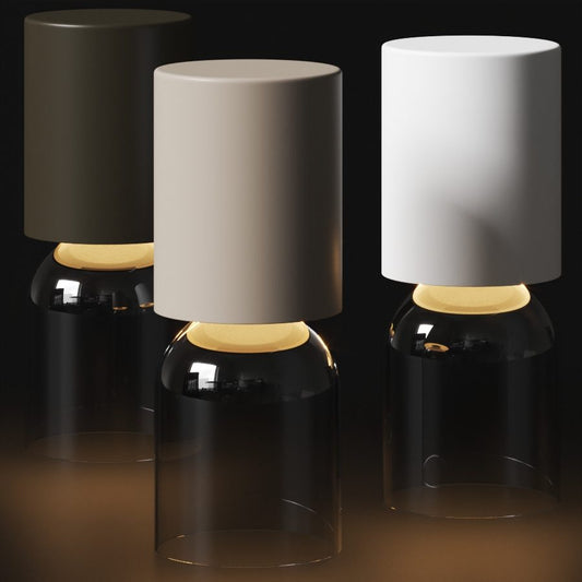 Nui Mini Wireless Table, Sand Shade, LED, Touch Dim, IP54