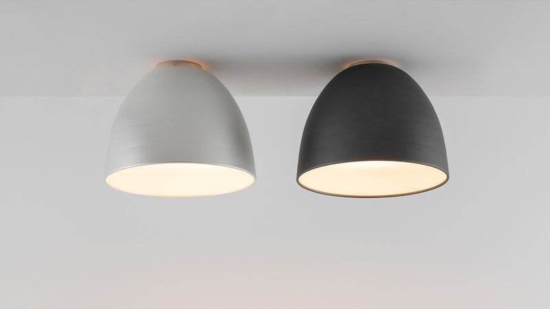 Nur Ceiling, Black Gloss, E27, IP20