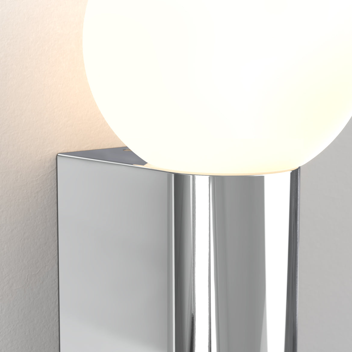 Ortona Wall Light, Single, Chrome, G9, IP44